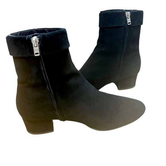 Coach Cassandra bootie in excellent condition black suede size 9.5 women’s - Picture 3 of 12